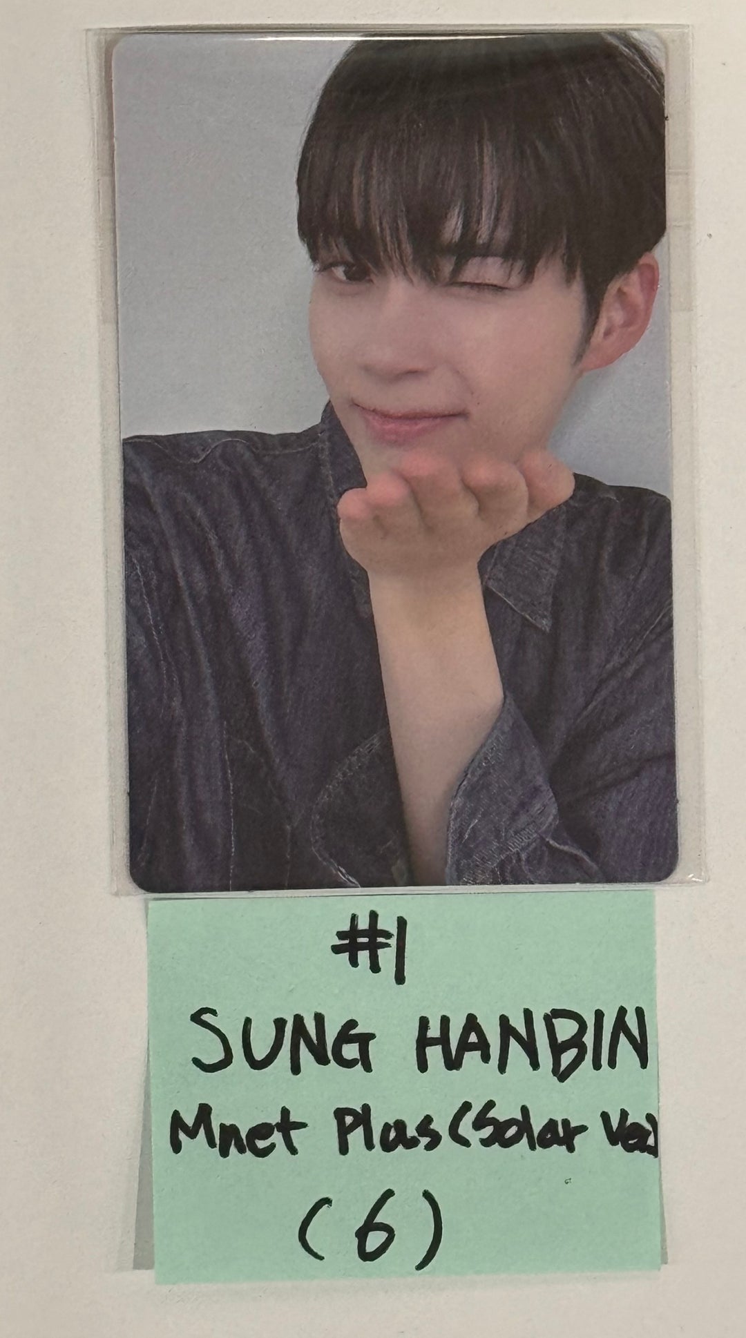 ZEROBASEONE(ZB1) "You had me at HELLO" - Mnet Plus Pre-Order Benefit Photocard [Solar Ver.] [24.5.21] - HALLYUSUPERSTORE