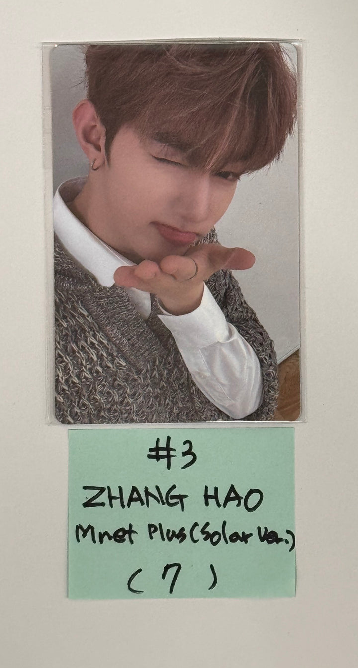 ZEROBASEONE(ZB1) "You had me at HELLO" - Mnet Plus Pre-Order Benefit Photocard [Solar Ver.] [24.5.21] - HALLYUSUPERSTORE