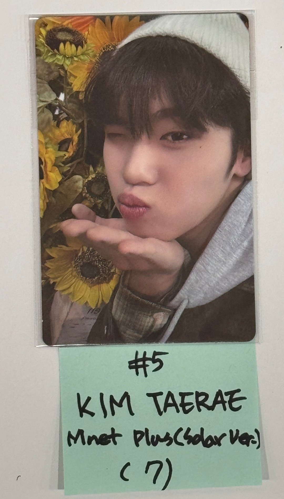 ZEROBASEONE(ZB1) "You had me at HELLO" - Mnet Plus Pre-Order Benefit Photocard [Solar Ver.] [24.5.21] - HALLYUSUPERSTORE