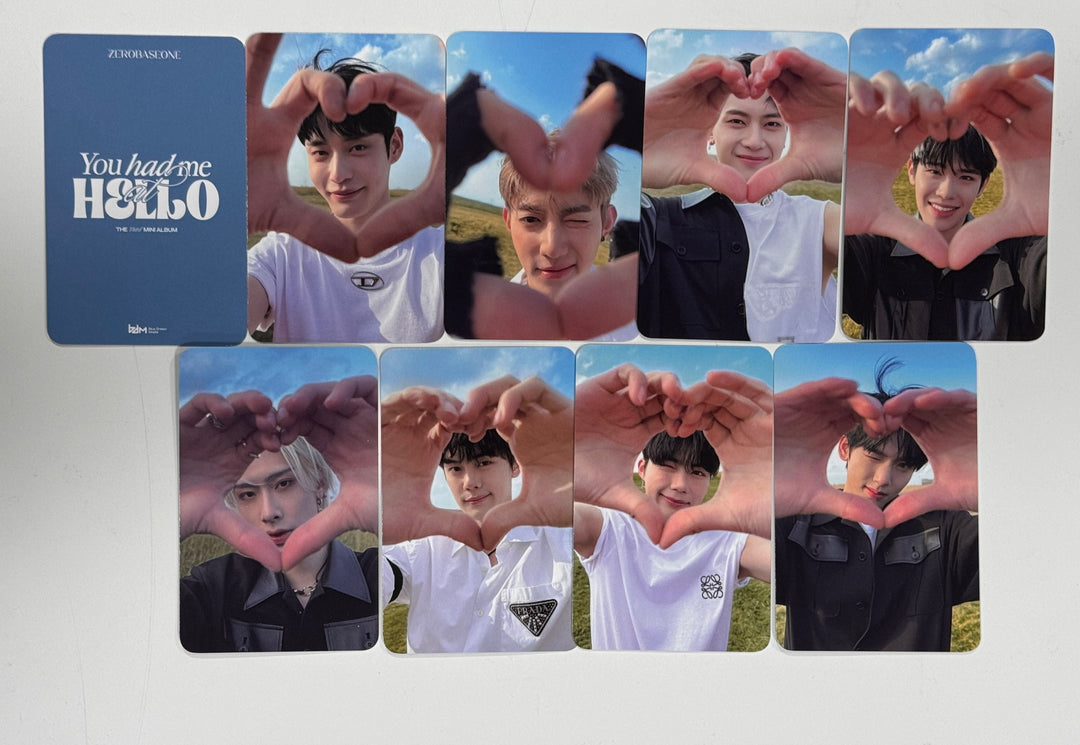 ZEROBASEONE(ZB1) "You had me at HELLO" - Blue Dream Media Pre-Order Benefit Photocard [Digipack Ver.] [24.5.21] - HALLYUSUPERSTORE