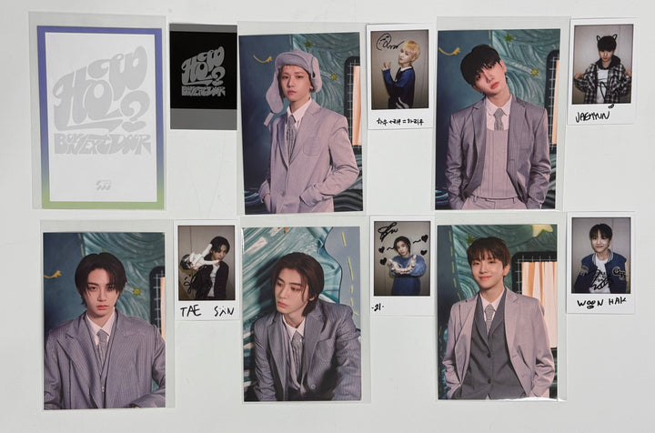BOYNEXTDOOR "HOW?" - Soundwave Cafe Event Photo &amp; Polaroid Type Photocard [24.5.21] - HALLYUSUPERSTORE