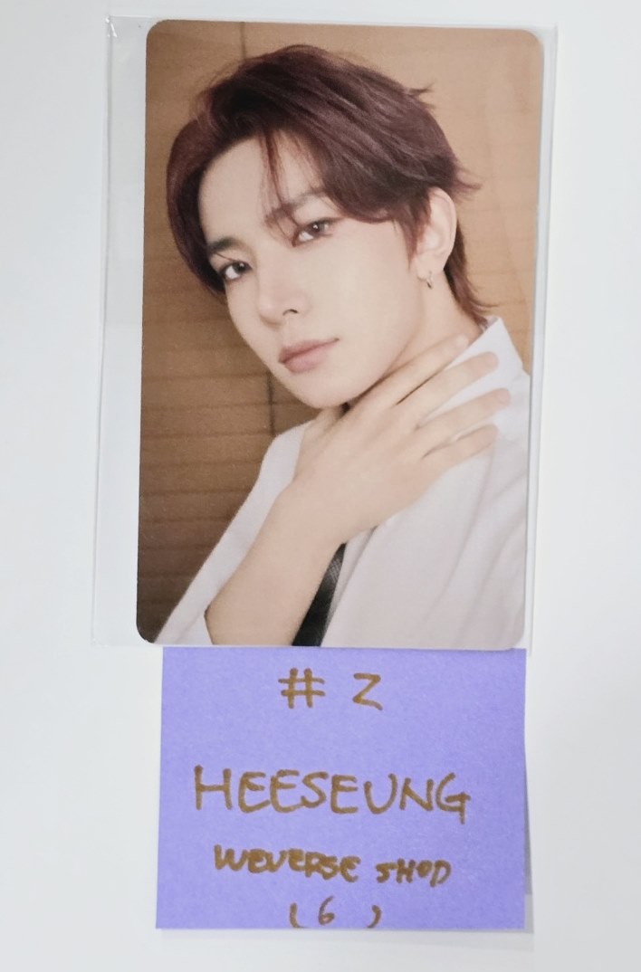 Enhypen  "MEMORABILIA" - Weverse Shop Unboxing Event Photocard [Moon Ver.] [24.5.22] - HALLYUSUPERSTORE