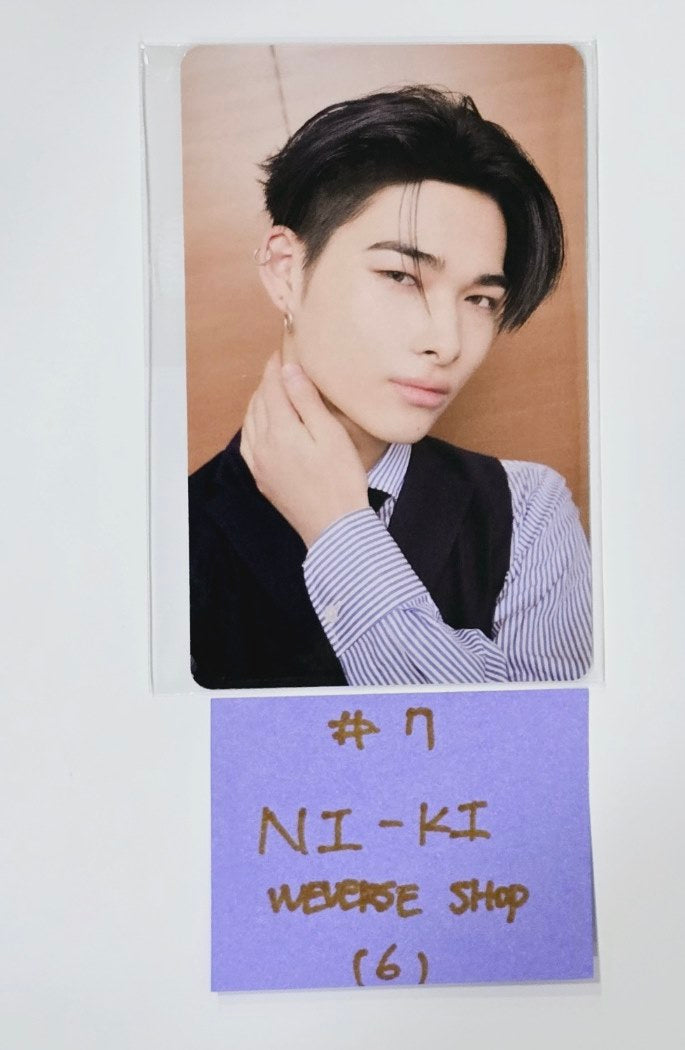 Enhypen  "MEMORABILIA" - Weverse Shop Unboxing Event Photocard [Moon Ver.] [24.5.22] - HALLYUSUPERSTORE