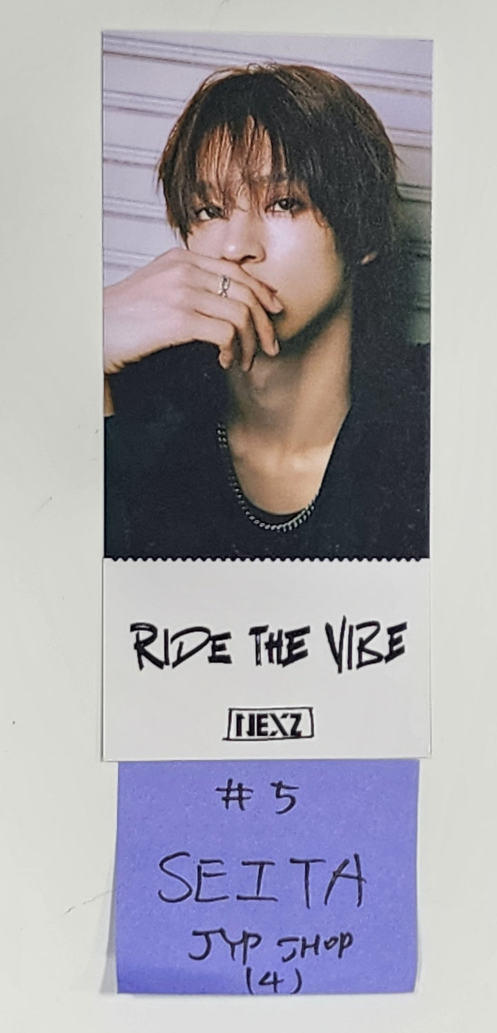 NEXZ "Ride the Vibe" - JYP Shop Pre-Order Benefit Photo Ticket [Platform_Nemo ver.] [24.5.22] - HALLYUSUPERSTORE