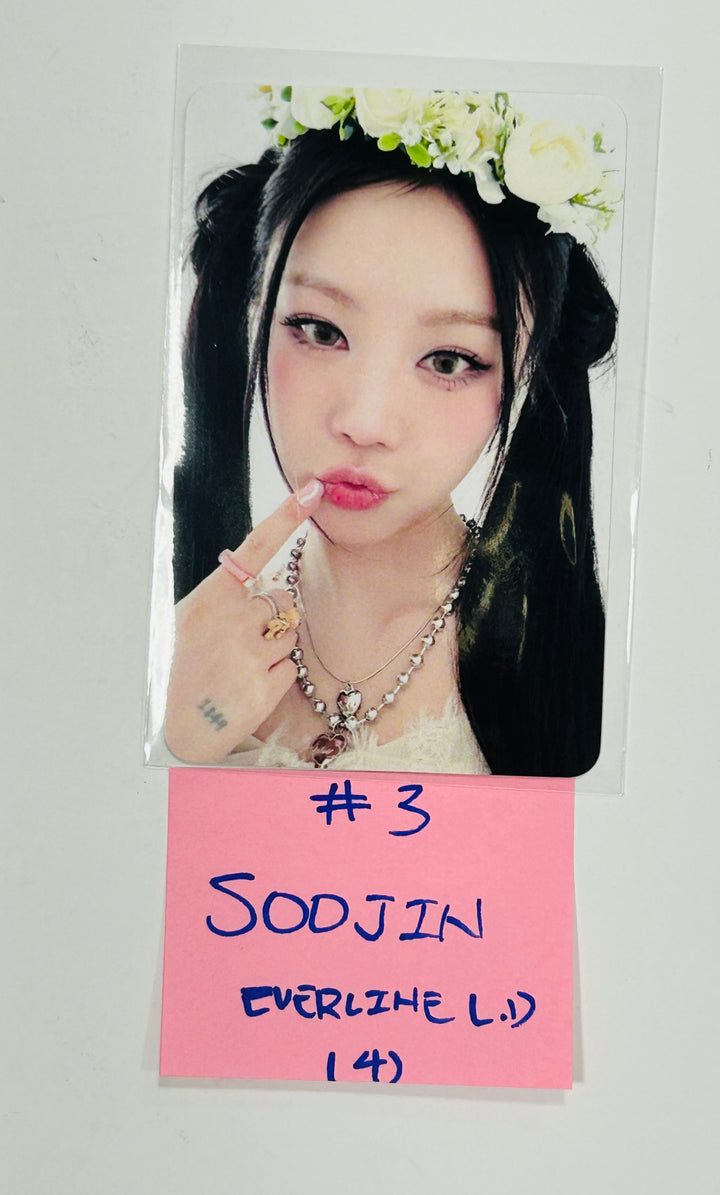 Soojin - Everline Lucky Draw Event Photocard, 4 Cut Photo [24.5.23] - HALLYUSUPERSTORE