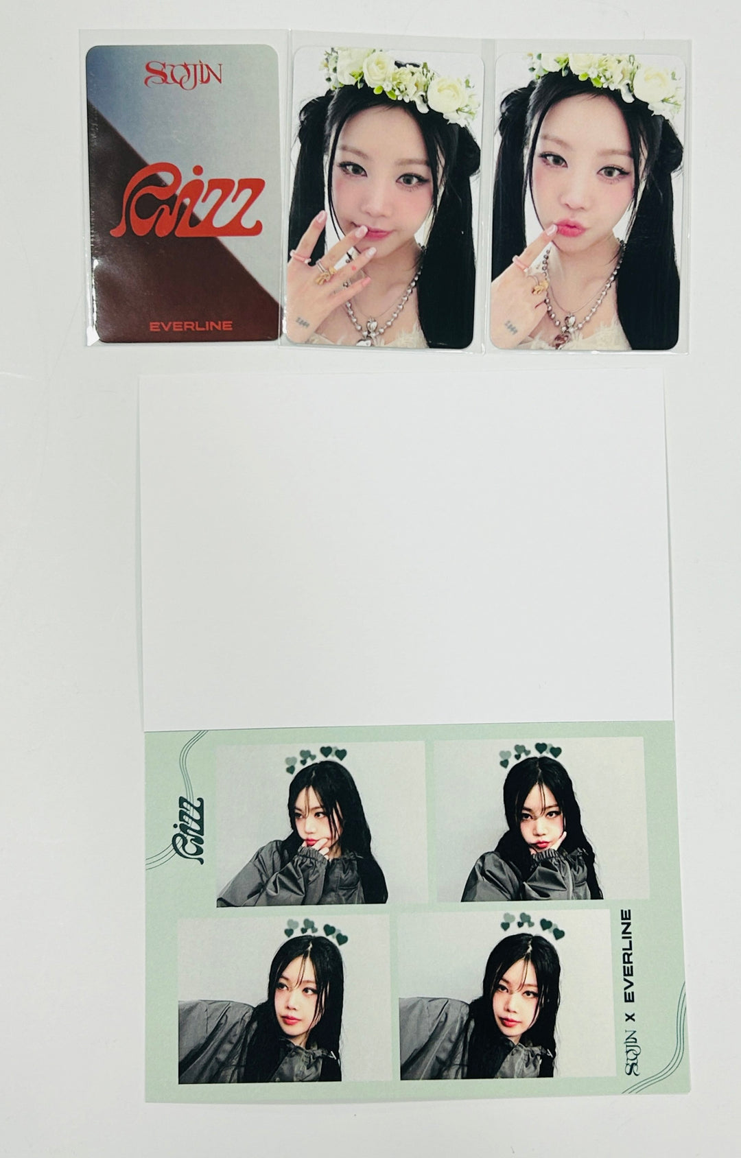 Soojin - Everline Lucky Draw Event Photocard, 4 Cut Photo [24.5.23] - HALLYUSUPERSTORE