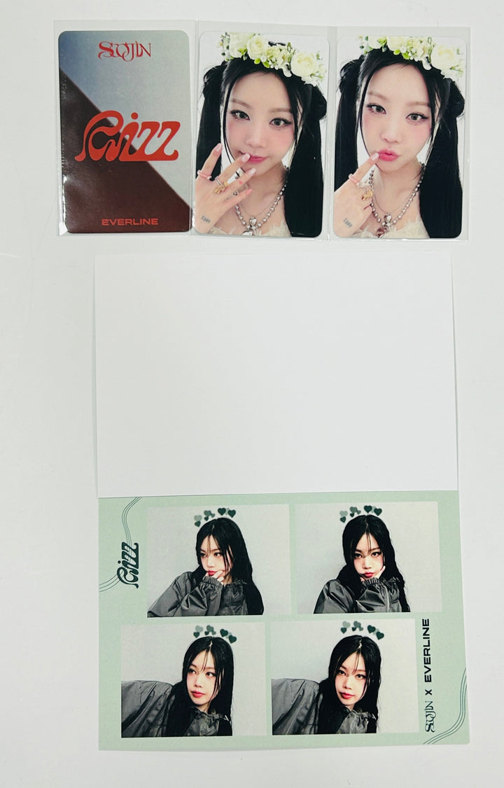 Soojin - Everline Lucky Draw Event Photocard, 4 Cut Photo [24.5.23] - HALLYUSUPERSTORE