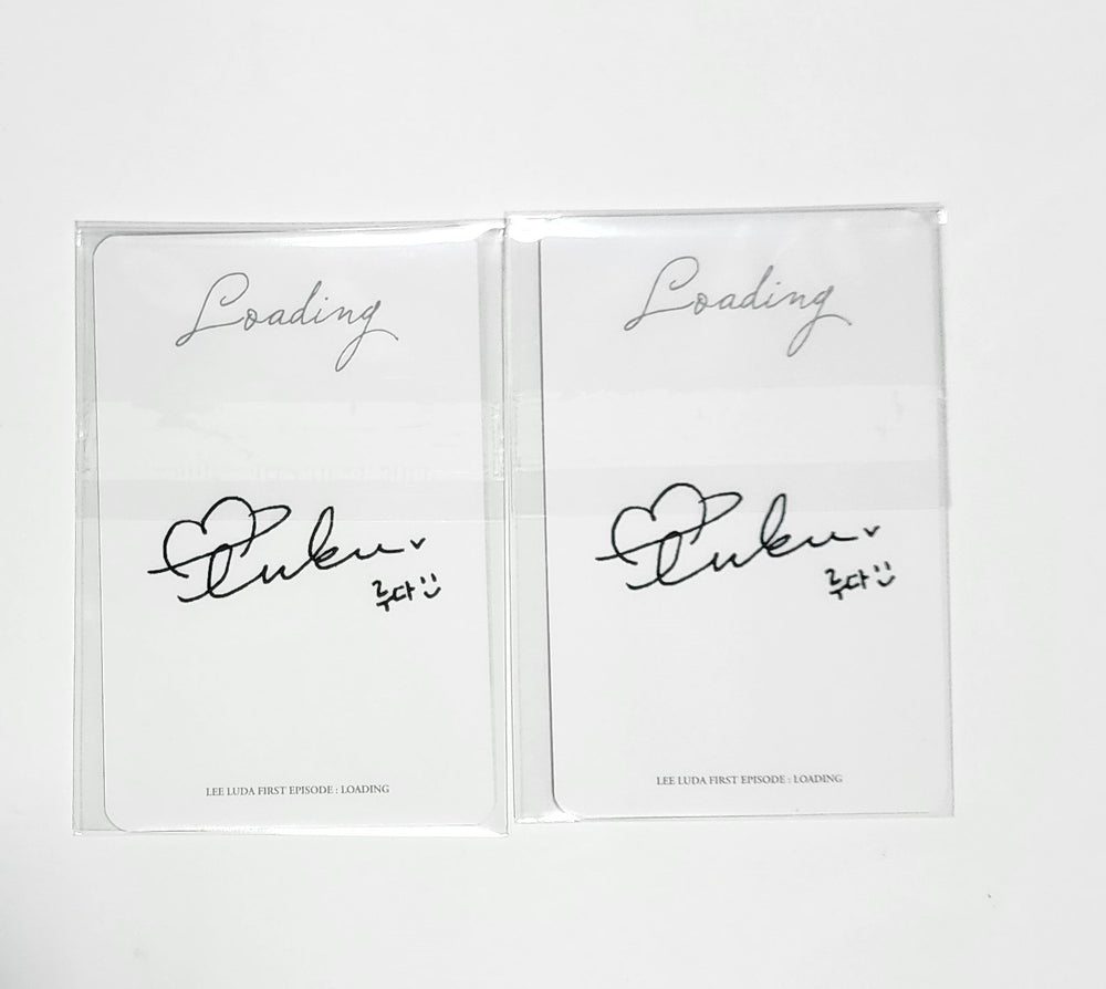 LEELUDA "Loading" First EPISODE - Ktown4U Fansign Event Photocard [24.5.24] - HALLYUSUPERSTORE