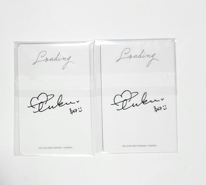 LEELUDA "Loading" First EPISODE - Ktown4U Fansign Event Photocard [24.5.24] - HALLYUSUPERSTORE
