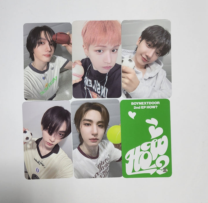 Boynextdoor  "HOW?" - Soundwave Lucky Draw Event Photocard Round 2 [24.5.24] - HALLYUSUPERSTORE