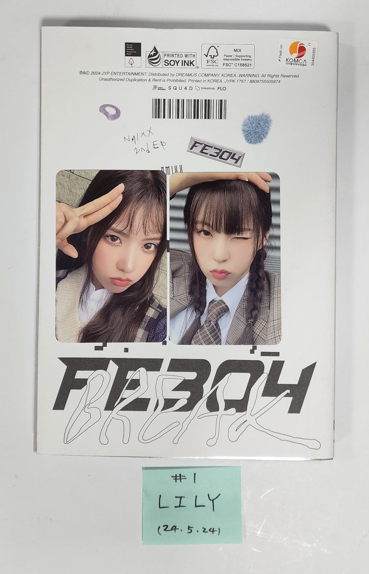 NMIXX "Fe3O4: BREAK" - Hand Autographed(Signed) Album [24.5.24] - HALLYUSUPERSTORE