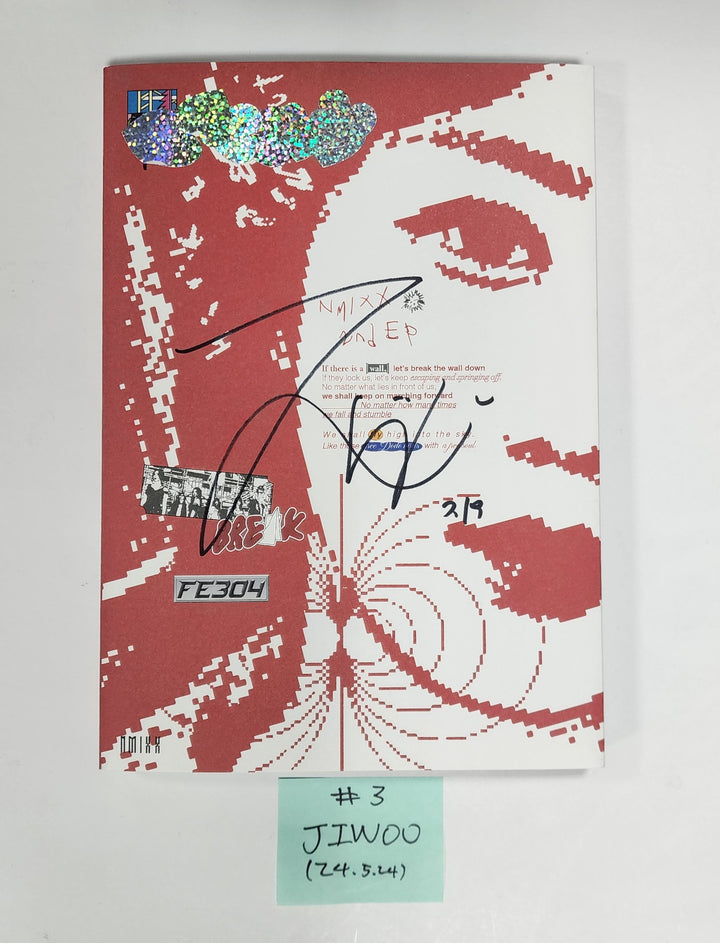 NMIXX "Fe3O4: BREAK" - Hand Autographed(Signed) Album [24.5.24] - HALLYUSUPERSTORE