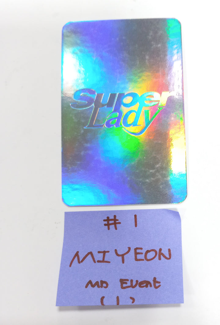 (g) I-DLE "2" 2nd Full Album - Line friends Pop-Up Store Special Gift Event Photocard [24.5.27] - HALLYUSUPERSTORE