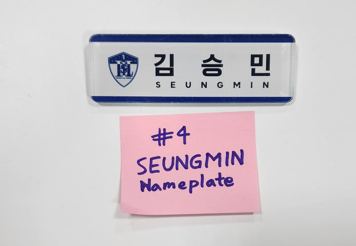 Stray Kids "MagicSchool" IN BUSAN - Special Gift Event Charm Photocard, Name Plate [24.5.27] - HALLYUSUPERSTORE