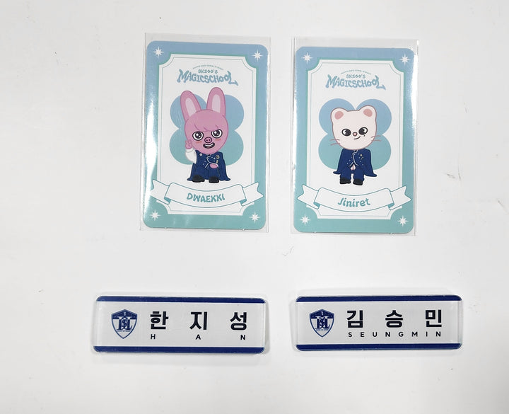 Stray Kids "MagicSchool" IN BUSAN - Special Gift Event Charm Photocard, Name Plate [24.5.27] - HALLYUSUPERSTORE