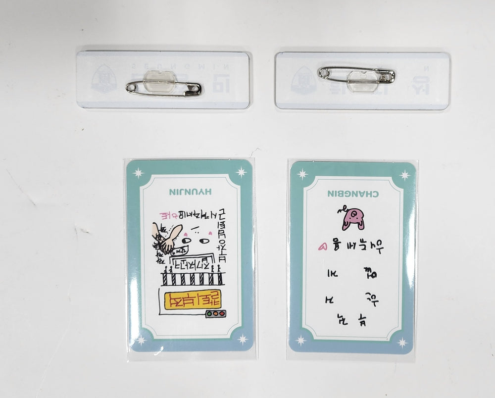 Stray Kids "MagicSchool" IN BUSAN - Special Gift Event Charm Photocard, Name Plate [24.5.27] - HALLYUSUPERSTORE