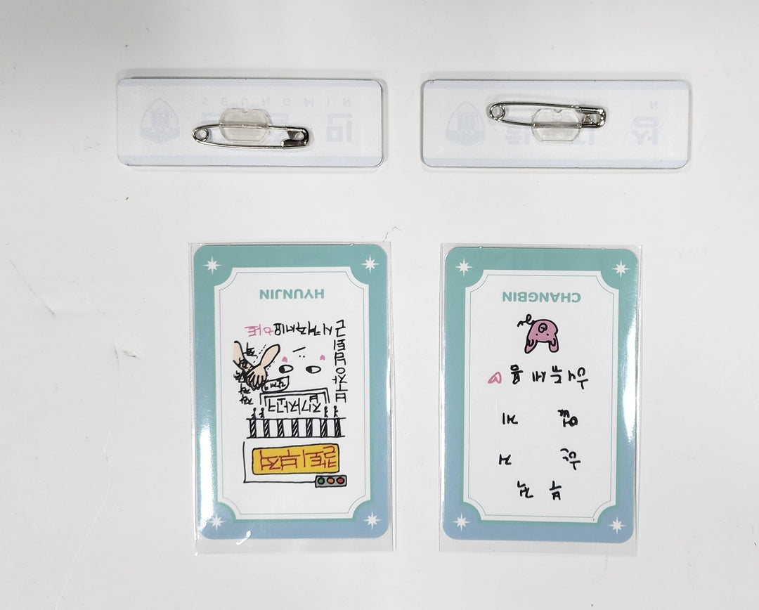 Stray Kids "MagicSchool" IN BUSAN - Special Gift Event Charm Photocard, Name Plate [24.5.27] - HALLYUSUPERSTORE