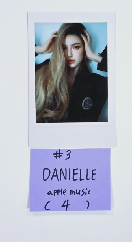 New Jeans "How Sweet" - Apple Music Pre-Order Benefit Polaroid Type Photocard [24.5.27] - HALLYUSUPERSTORE