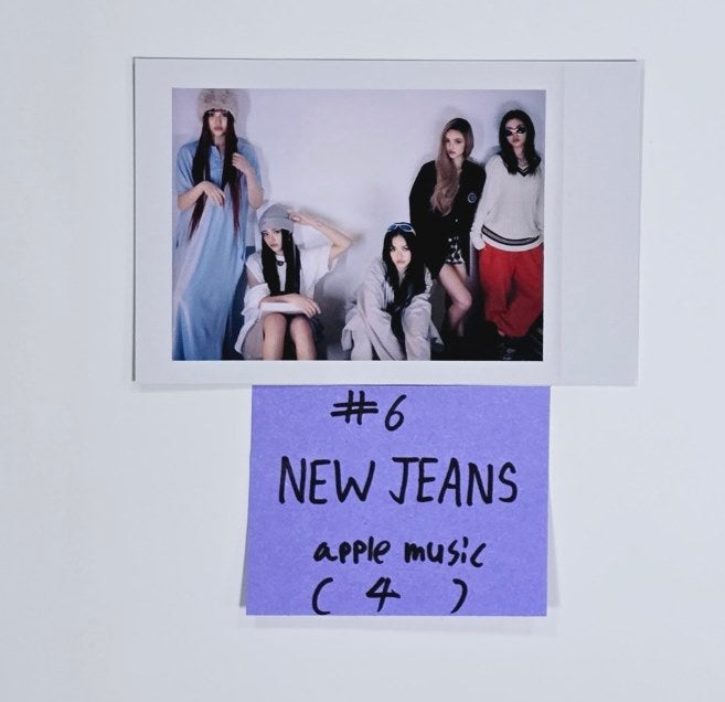 New Jeans "How Sweet" - Apple Music Pre-Order Benefit Polaroid Type Photocard [24.5.27] - HALLYUSUPERSTORE