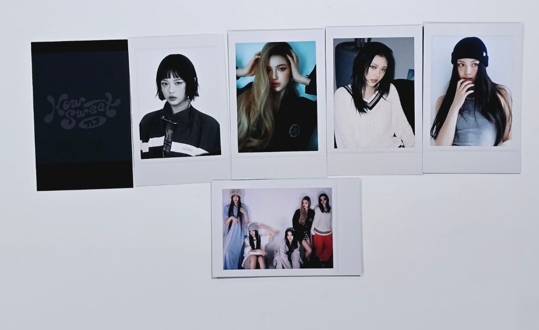 New Jeans "How Sweet" - Apple Music Pre-Order Benefit Polaroid Type Photocard [24.5.27] - HALLYUSUPERSTORE