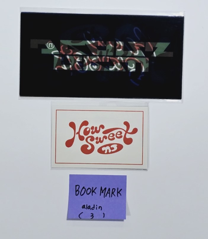New Jeans "How Sweet" - Aladin Pre-Order Benefit Book Mark [24.5.27] - HALLYUSUPERSTORE