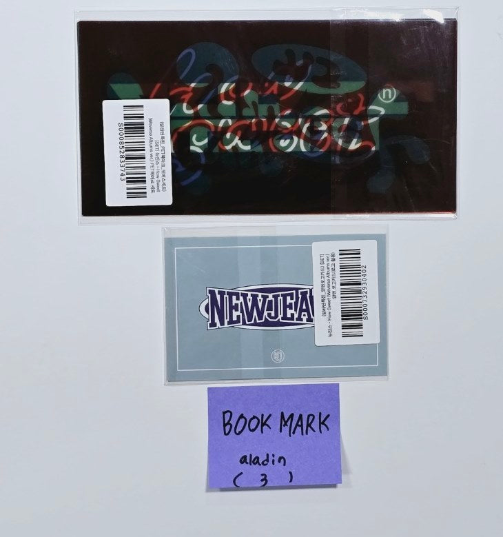New Jeans "How Sweet" - Aladin Pre-Order Benefit Book Mark [24.5.27] - HALLYUSUPERSTORE