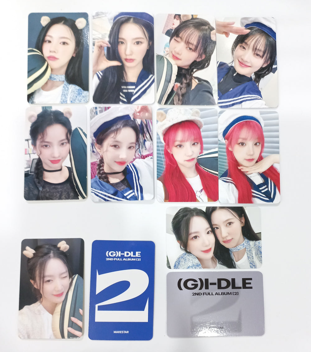 (g) I-DLE "2" 2nd Full Album - Makestar Lucky Draw Event Photocard [Pocaalbum Ver.] [24.5.28] - HALLYUSUPERSTORE