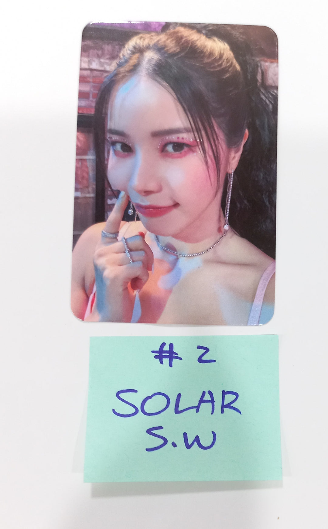 SOLAR "COLOURS" - Soundwave Fansign Event Photocard [24.5.28] - HALLYUSUPERSTORE