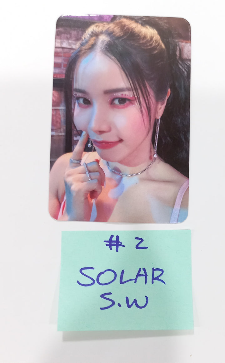 SOLAR "COLOURS" - Soundwave Fansign Event Photocard [24.5.28] - HALLYUSUPERSTORE