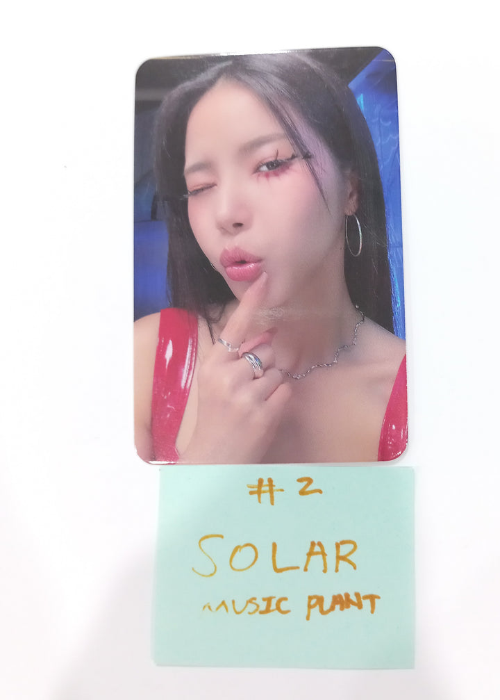 SOLAR "COLOURS" - Music Plant Fansign Event Photocard [24.5.28] - HALLYUSUPERSTORE