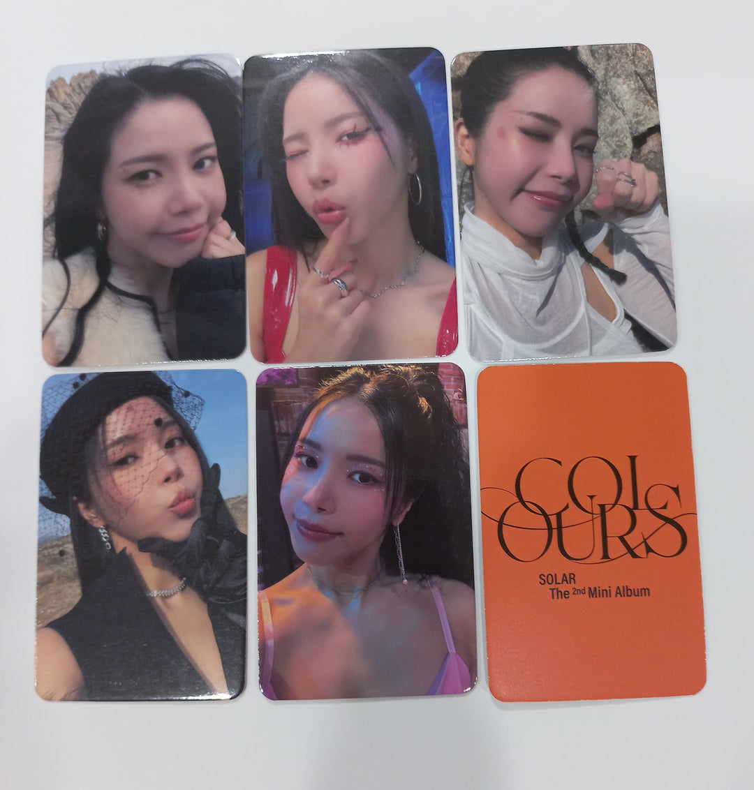 SOLAR "COLOURS" - Music Plant Fansign Event Photocard [24.5.28] - HALLYUSUPERSTORE