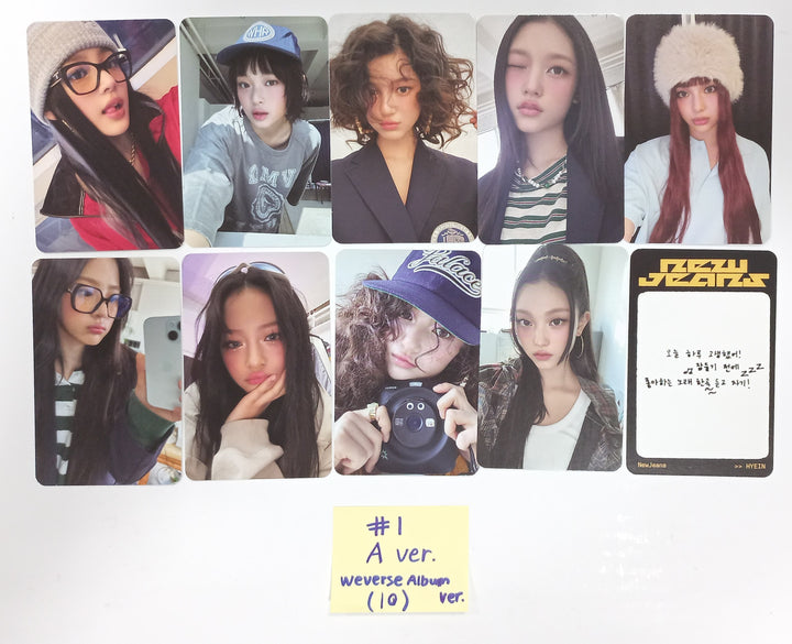 New Jeans "How Sweet" - Official Photocards set (10EA) [Weverse Album Ver.] [24.5.28] - HALLYUSUPERSTORE