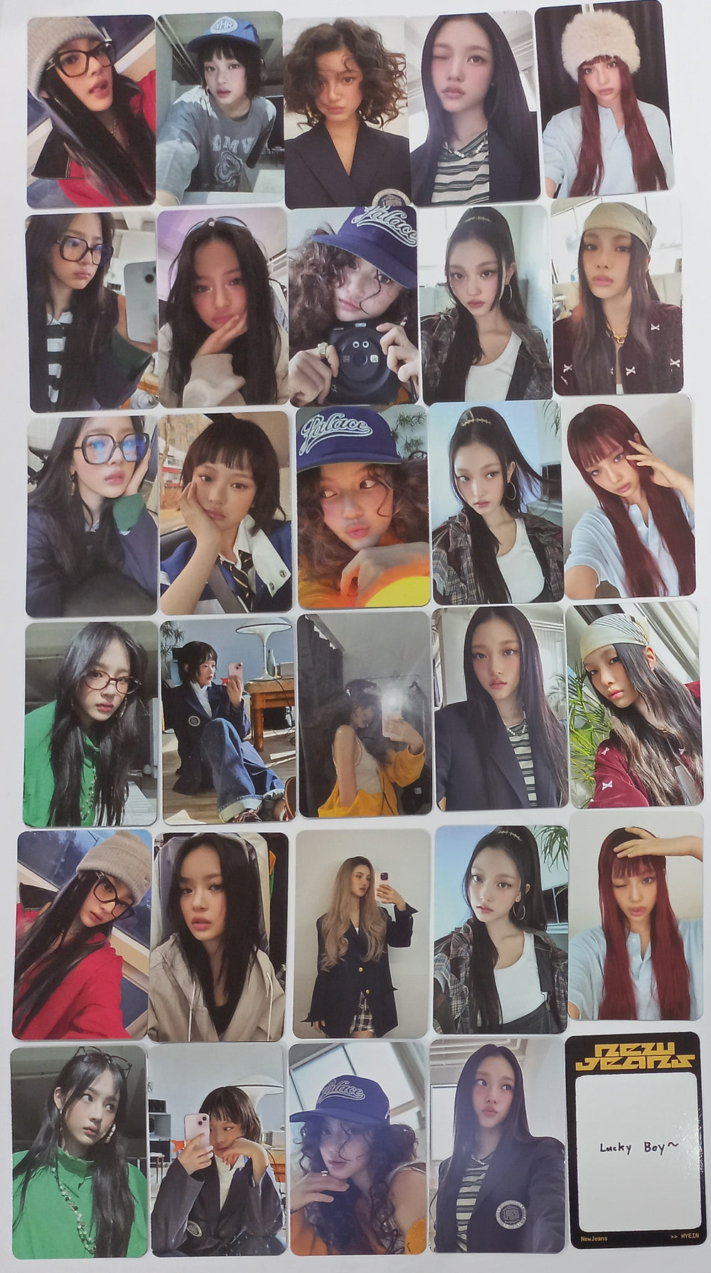 New Jeans "How Sweet" - Official Photocards set (10EA) [Weverse Album Ver.] [24.5.28] - HALLYUSUPERSTORE