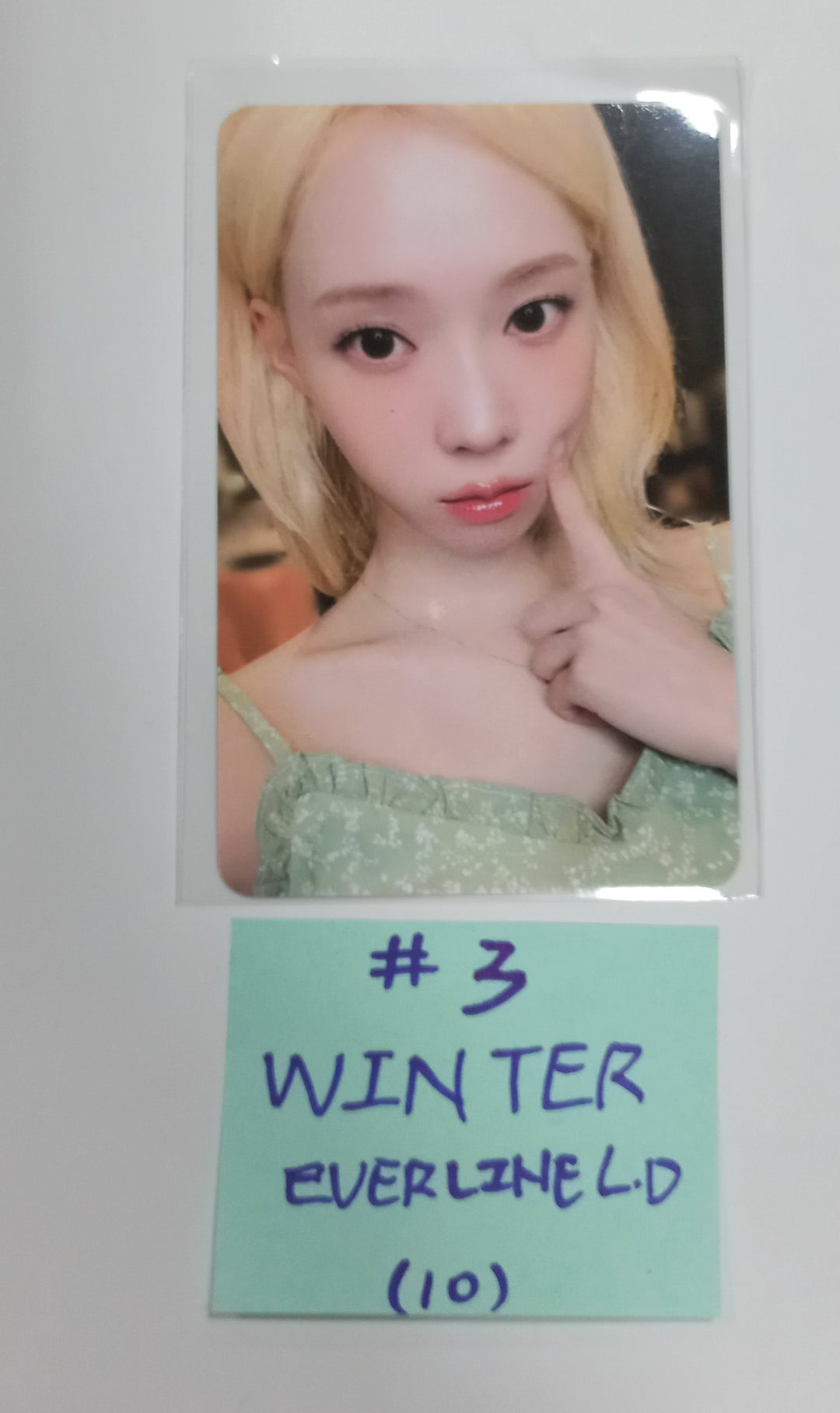 Aespa "Armageddon : The Mystery Circle" - Everline Lucky Draw Event Photocard [24.5.28] - HALLYUSUPERSTORE
