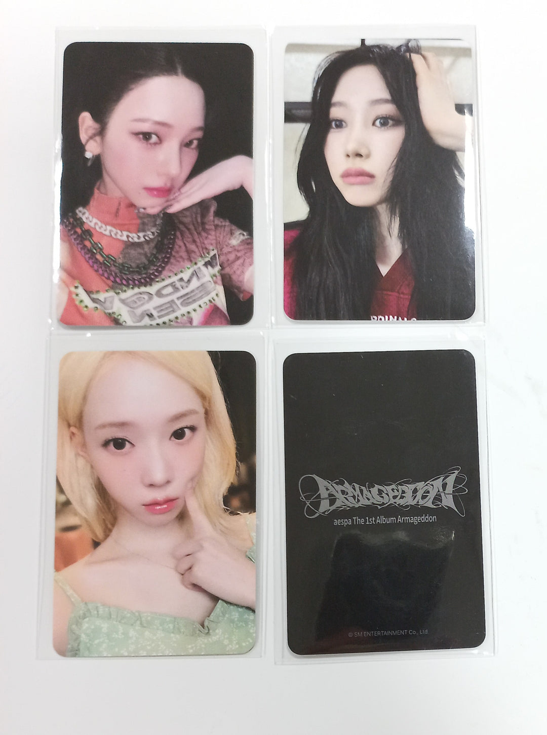 Aespa "Armageddon : The Mystery Circle" - Everline Lucky Draw Event Photocard [24.5.28] - HALLYUSUPERSTORE
