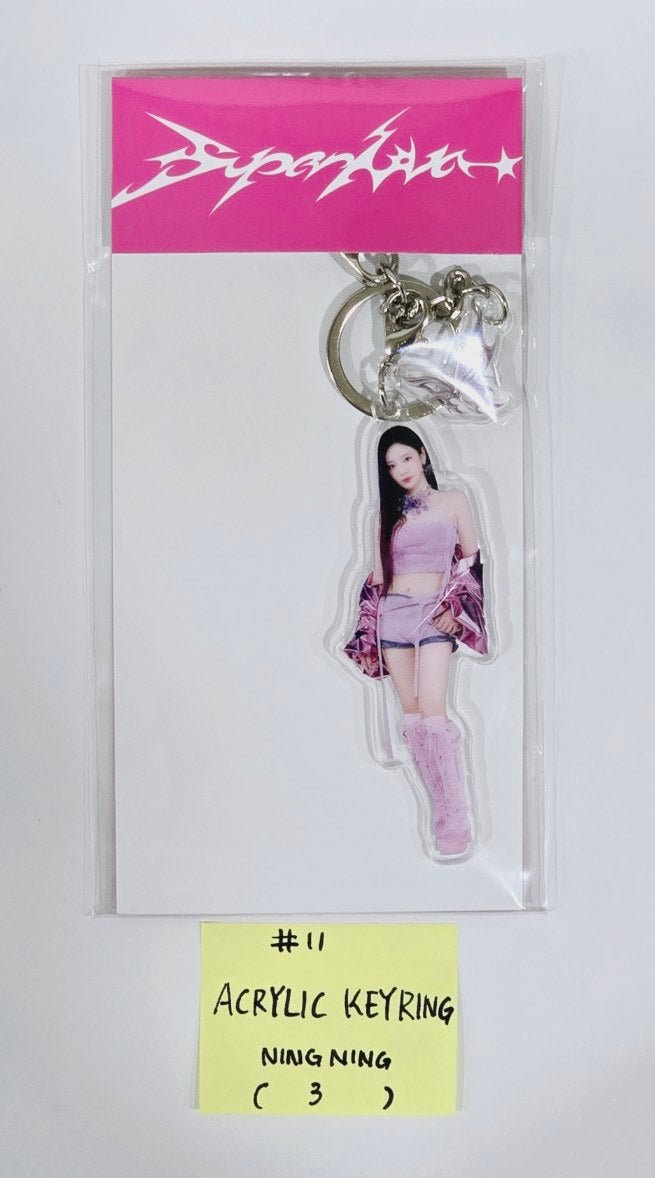 Aespa "Armageddon : The Mystery Circle" - Official MD [A4 PHOTO, Postcard + Hologram photocatd set, Acrylic Keyring, 4x6 Photo Set, Necklace Set, Hair Cla Clip Set, Pouch Set, Postcard Set, Mini Backpack set] [24.5.28] - HALLYUSUPERSTORE