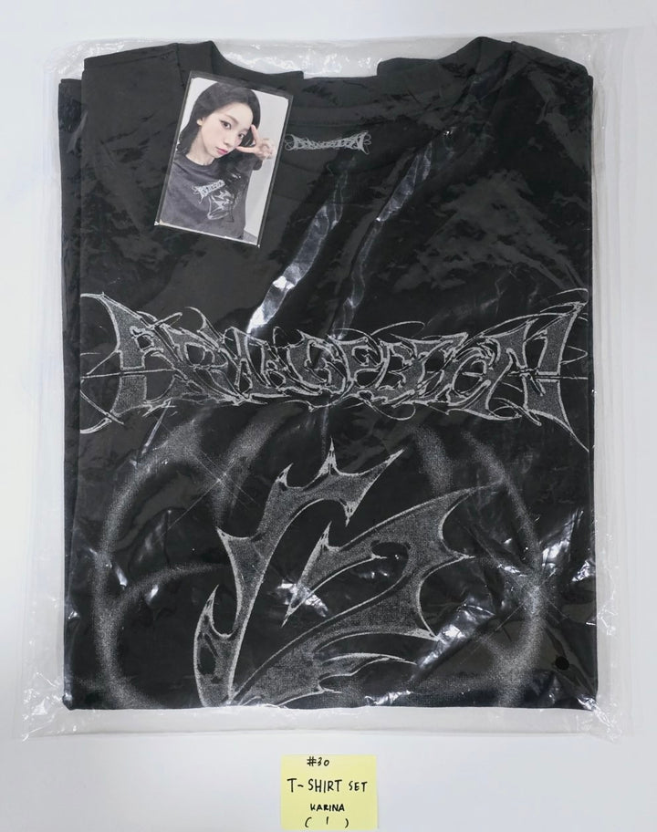 Aespa "Armageddon : The Mystery Circle" - Official MD [A4 PHOTO, Postcard + Hologram photocatd set, Acrylic Keyring, 4x6 Photo Set, Necklace Set, Hair Cla Clip Set, Pouch Set, Postcard Set, Mini Backpack set] [24.5.28] - HALLYUSUPERSTORE