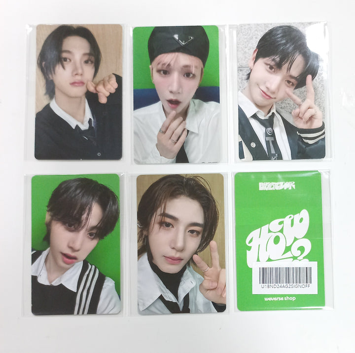 Boynextdoor  "HOW?" - Weverse Shop Fansign Event Photocard [24.5.28] - HALLYUSUPERSTORE