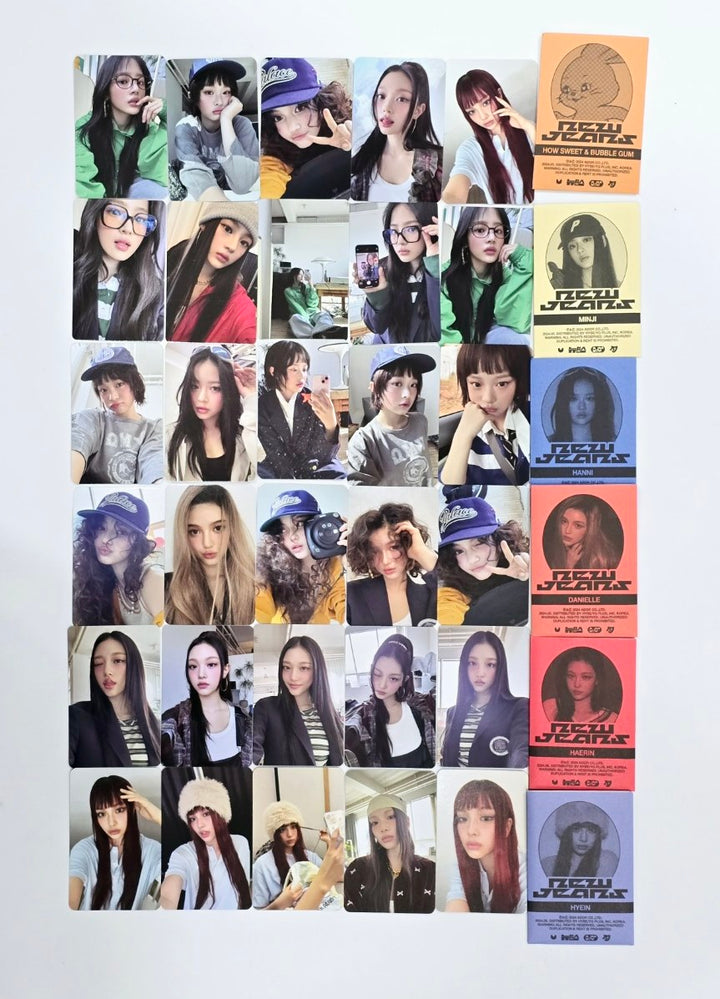 New Jeans "How Sweet" - Official Photocards Set (5EA) [24.5.28] - HALLYUSUPERSTORE
