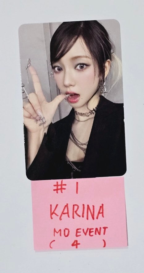 Aespa "Armageddon : The Mystery Circle" - MD Event Photocard [24.5.29] - HALLYUSUPERSTORE