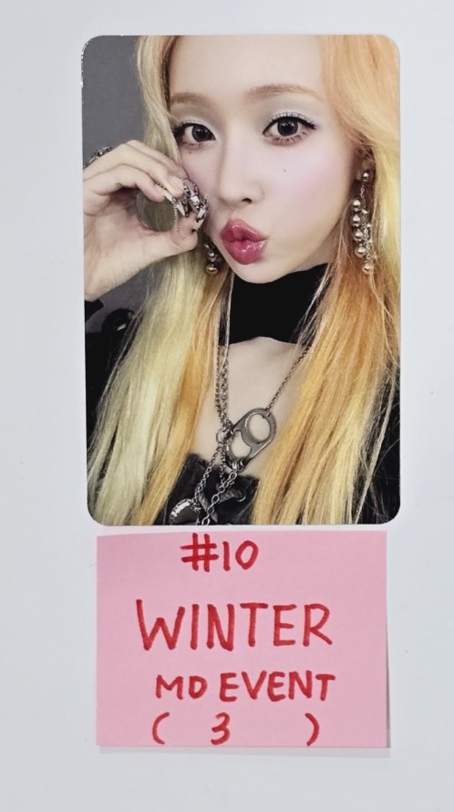 Aespa "Armageddon : The Mystery Circle" - MD Event Photocard [24.5.29] - HALLYUSUPERSTORE
