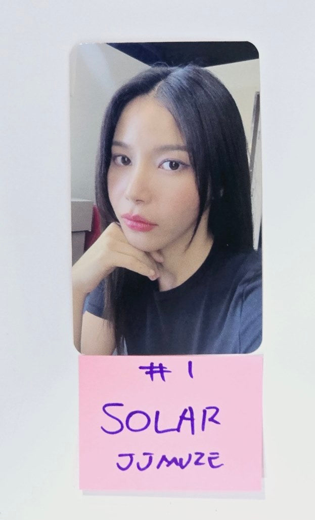 SOLAR "COLOURS" - JJ Muze Fansign Event Photocard [Nemo Ver.] [24.5.29] - HALLYUSUPERSTORE