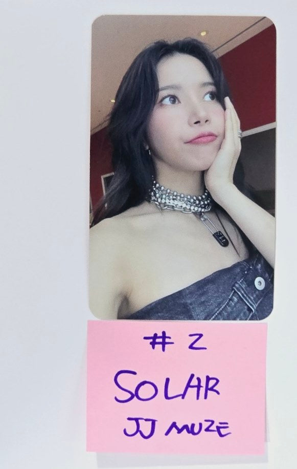 SOLAR "COLOURS" - JJ Muze Fansign Event Photocard [Nemo Ver.] [24.5.29] - HALLYUSUPERSTORE