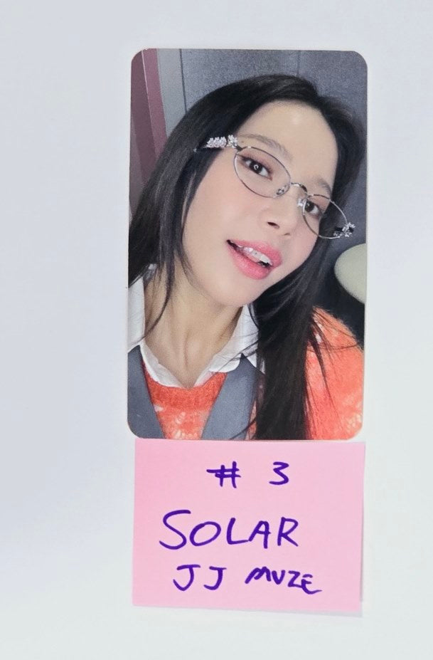 SOLAR "COLOURS" - JJ Muze Fansign Event Photocard [Nemo Ver.] [24.5.29] - HALLYUSUPERSTORE