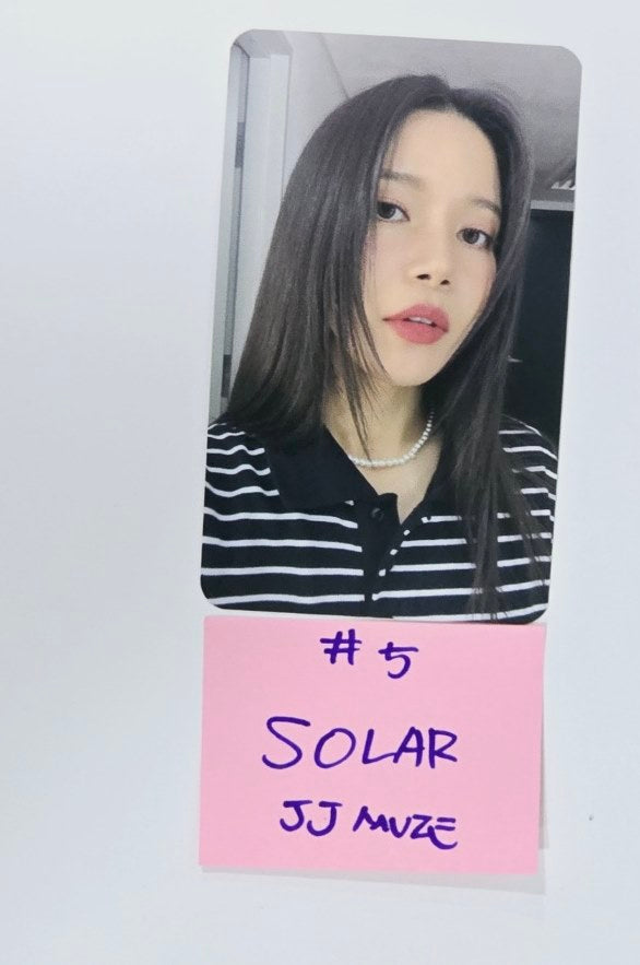 SOLAR "COLOURS" - JJ Muze Fansign Event Photocard [Nemo Ver.] [24.5.29] - HALLYUSUPERSTORE