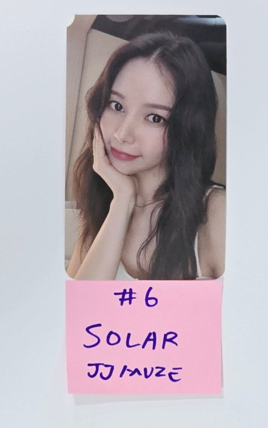 SOLAR "COLOURS" - JJ Muze Fansign Event Photocard [Nemo Ver.] [24.5.29] - HALLYUSUPERSTORE