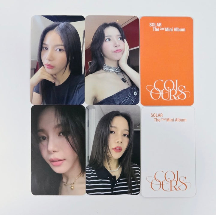 SOLAR "COLOURS" - JJ Muze Fansign Event Photocard [Nemo Ver.] [24.5.29] - HALLYUSUPERSTORE