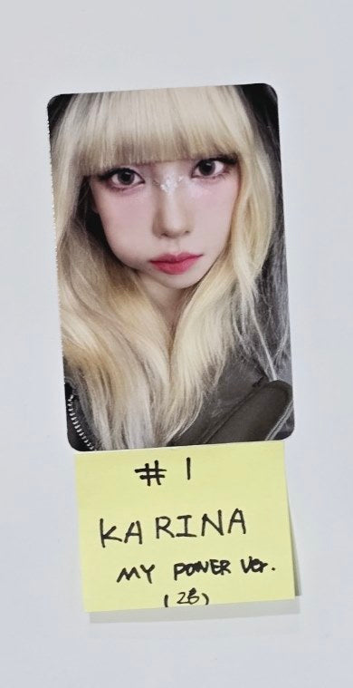 Aespa "Armageddon : The Mystery Circle" - Official Photocard [MY Power Ver.] [24.5.29] - HALLYUSUPERSTORE