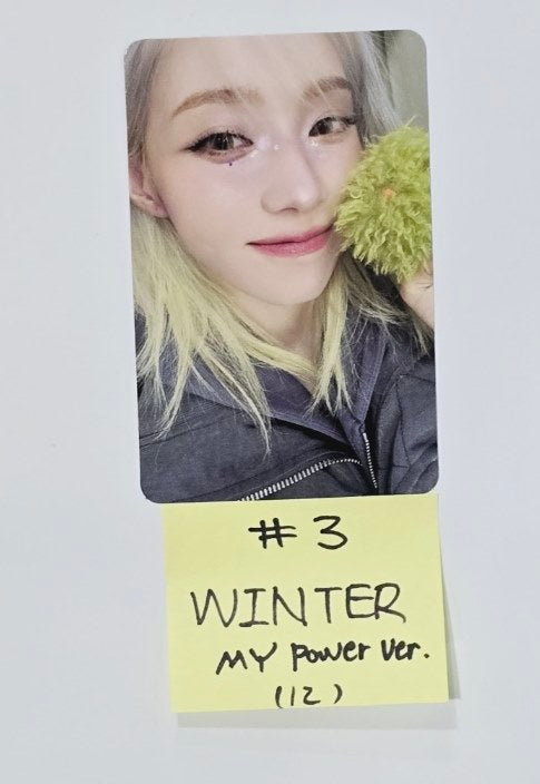 Aespa "Armageddon : The Mystery Circle" - Official Photocard [MY Power Ver.] [24.5.29] - HALLYUSUPERSTORE