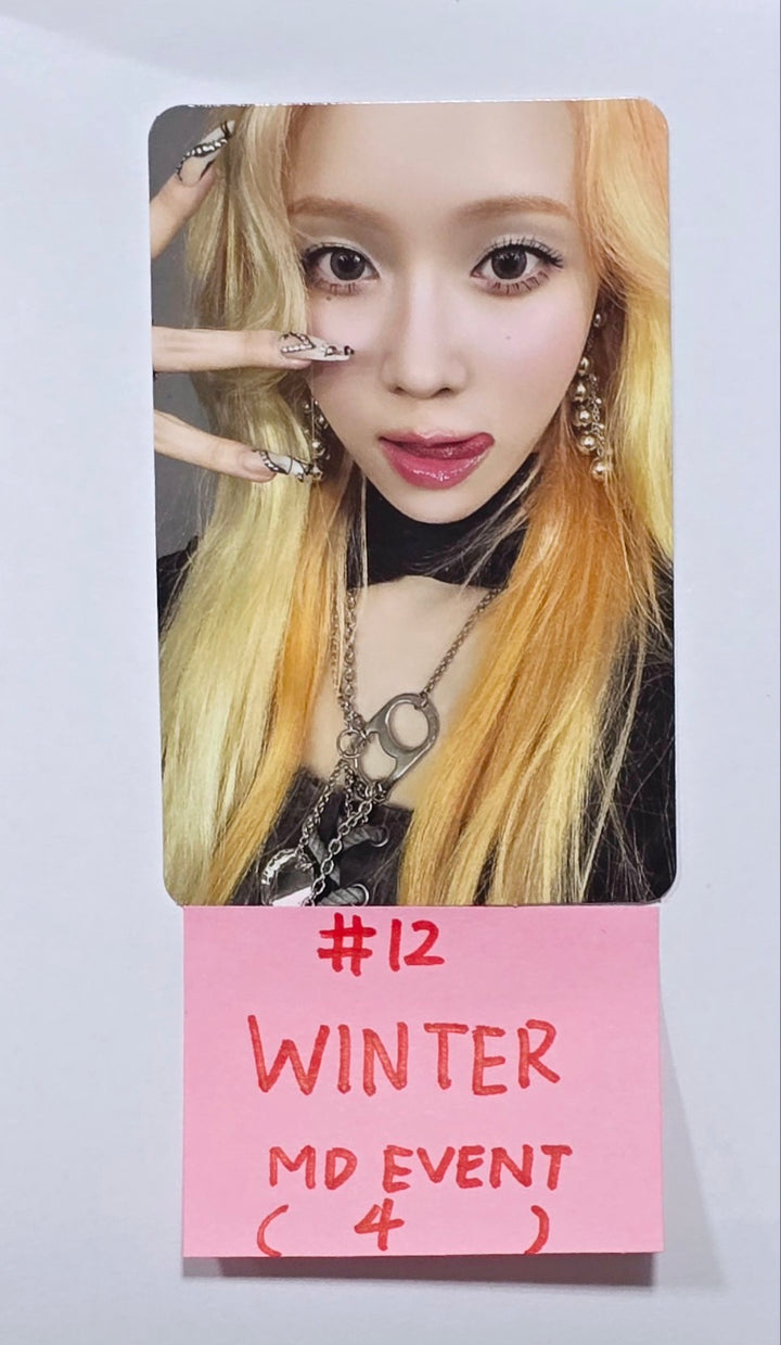 Aespa "Armageddon : The Mystery Circle" - MD Event Photocard [24.5.29] - HALLYUSUPERSTORE